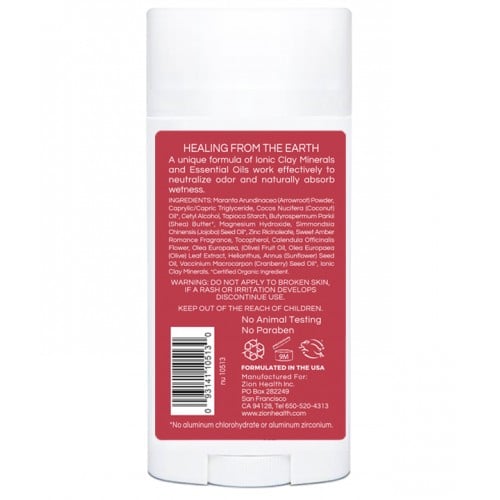 CLAYDRY™ GLIDE Natural Deodorant - Sweet Romance
