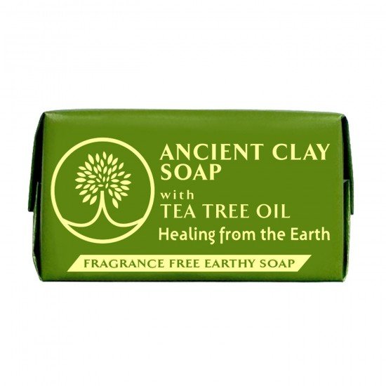 Ancient Clay Soap - Tea Tree Oil 1 oz 100% Natural image