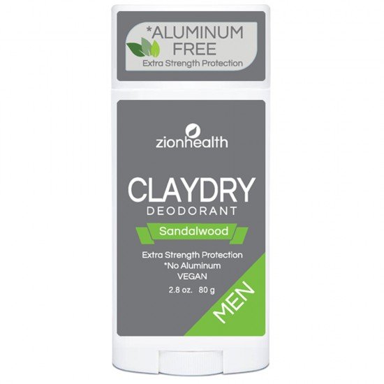 Clay Dry Bold - Sandalwood For Men Vegan Deodorant 2.8oz. image