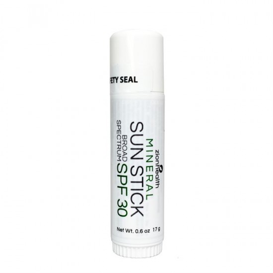 Zion Health Mineral Sun Stick SPF 30 Zion Health Mineral Sun Stick SPF 30