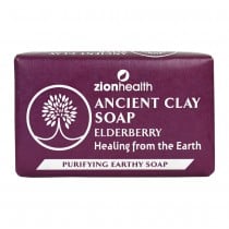 Ancient Clay Soap - Elderberry 6oz Ancient Clay Soap - Elderberry 6oz