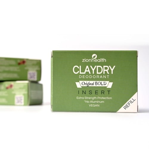 CLAYDRY™ BOLD Deodorant REFILL – Original CLAYDRY™ BOLD Deodorant REFILL – Original