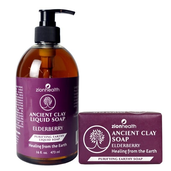 Ancient Clay Soap Combo - Elderberry Ancient Clay Soap Combo - Elderberry