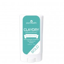 Travel Size Clay Dry Bold - Eucalyptus Mint Vegan Deodorant Travel Size Clay Dry Bold - Eucalyptus Mint Vegan Deodorant
