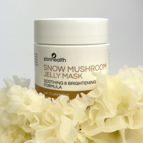 Snow Mushroom Jelly Mask with Turmeric 4oz Anti-Aging, Face Masks, NEW ARRIVALS, Anti-aging, Dehydrated Skin, Mother's Day image
