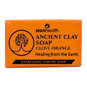 Ancient Clay Bar Soap  -  Clove Orange 6oz.