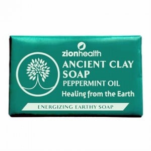 Ancient Clay Natural Soap Peppermint Oil 6 Oz.