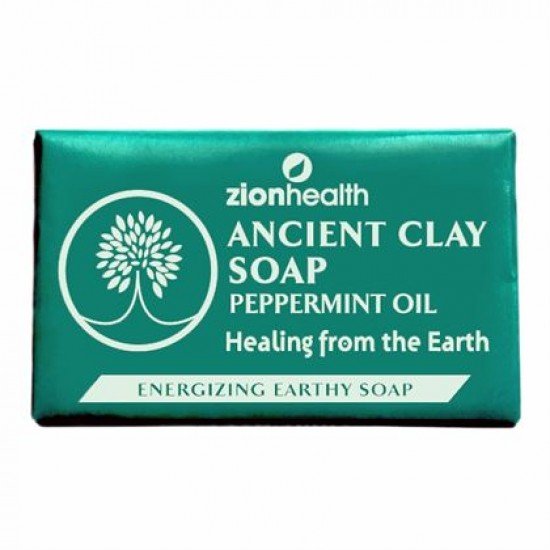 Ancient Clay Natural Soap Peppermint Oil 6 Oz. image