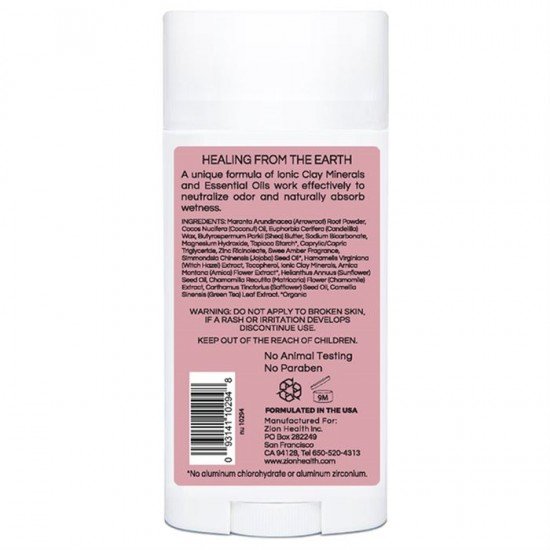 Clay Dry Bold - Sweet Amber Deodorant 2.8oz. image