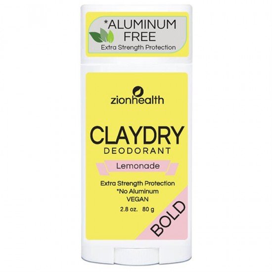 Clay Dry Bold – Lemonade Vegan Deodorant – 2.8 oz. image