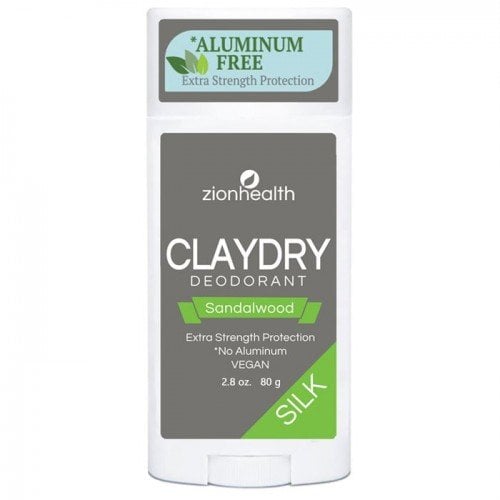 CLAYDRY™ SILK Natural Deodorant – Sandalwood