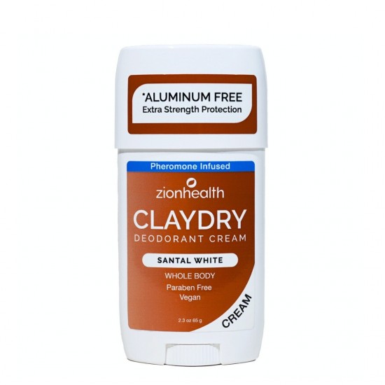 CLAYDRY™ CREAM Whole Body Deodorant - Santal White CLAYDRY™ CREAM Whole Body Deodorant - Santal White