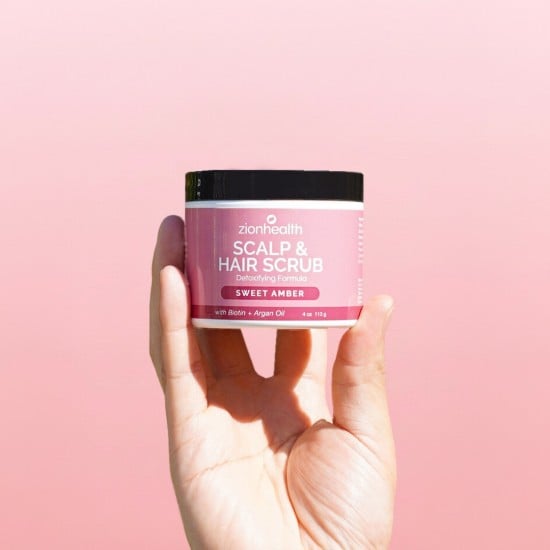 Deep Cleansing Scalp & Hair Scrub Sweet Amber