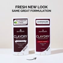 CLAYDRY™ BOLD Deodorant – Black Cherry CLAYDRY™ BOLD Deodorant – Black Cherry