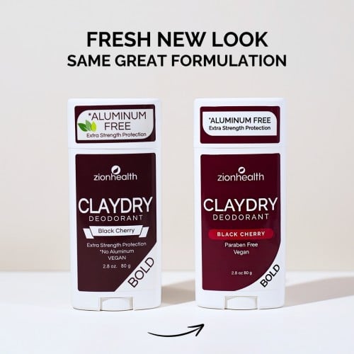 CLAYDRY™ BOLD Deodorant – Black Cherry