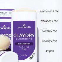 CLAYDRY™ BOLD Deodorant – Elderberry