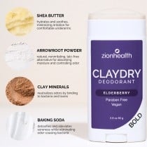 CLAYDRY™ BOLD Deodorant – Elderberry