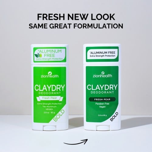CLAYDRY™ BOLD Deodorant – Fresh Pear