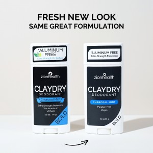 CLAYDRY™ BOLD Deodorant – Charcoal Mint