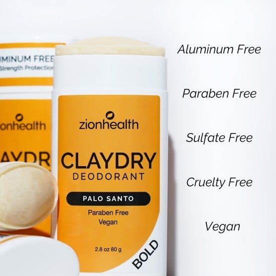 CLAYDRY™ BOLD Deodorant – Palo Santo CLAYDRY™ BOLD Deodorant – Palo Santo