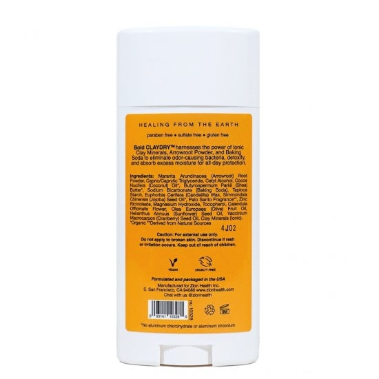 CLAYDRY™ BOLD Deodorant – Palo Santo