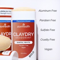 CLAYDRY™ BOLD Deodorant – Santal White