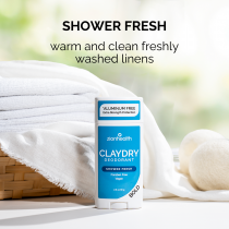 CLAYDRY™ BOLD Deodorant – Shower Fresh CLAYDRY™ BOLD Deodorant – Shower Fresh