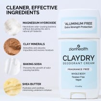 CLAYDRY™ CREAM Whole Body Deodorant - Fragrance Free CLAYDRY™ CREAM Whole Body Deodorant - Fragrance Free