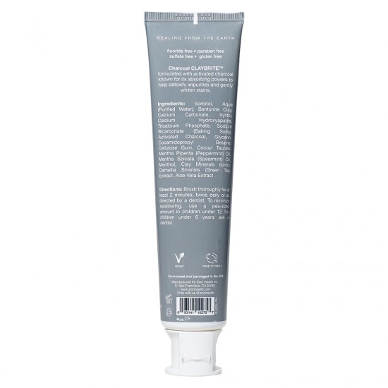 CLAYBRITE™ Toothpaste Activated Charcoal CLAYBRITE™ Toothpaste Activated Charcoal