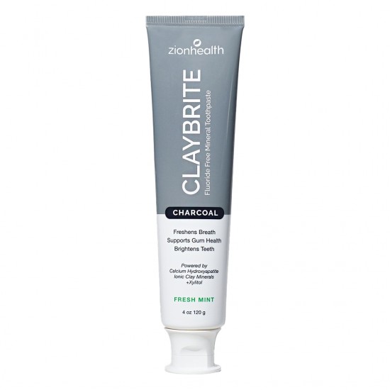 CLAYBRITE™ Toothpaste Activated Charcoal CLAYBRITE™ Toothpaste Activated Charcoal