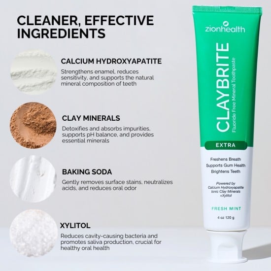 CLAYBRITE™ Extra Toothpaste CLAYBRITE™ Extra Toothpaste