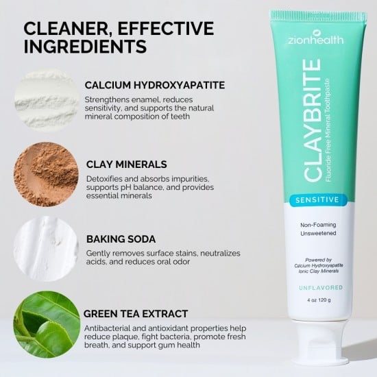 CLAYBRITE™ Toothpaste Sensitive