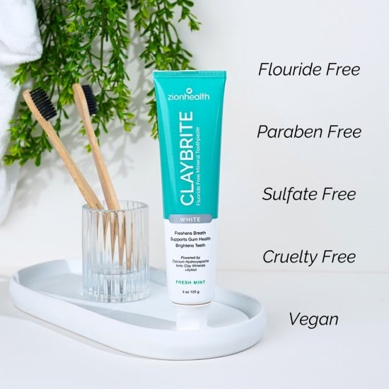 CLAYBRITE™ Toothpaste White CLAYBRITE™ Toothpaste White