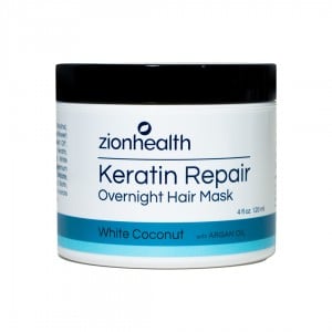 Keratin Hair Mask with Argan Oil - White Coconut Scent Keratin Hair Mask with Argan Oil - White Coconut Scent