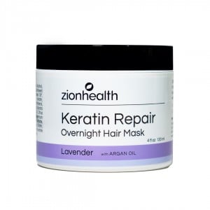 Keratin Hair Mask with Argan Oil - Natural Lavender 