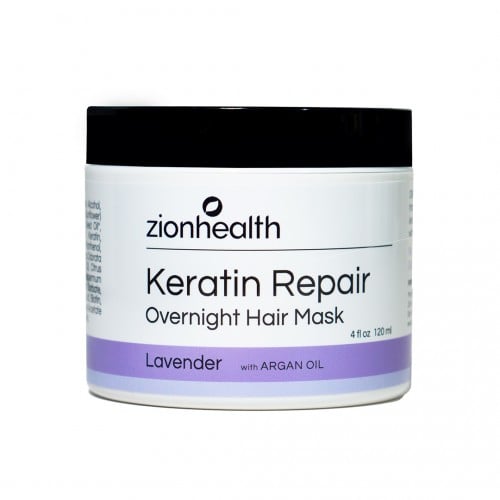 Keratin Hair Mask with Argan Oil - Natural Lavender Keratin Hair Mask with Argan Oil - Natural Lavender