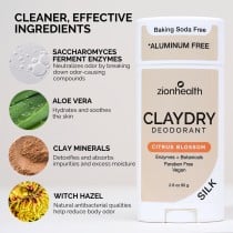CLAYDRY™ SILK Natural Deodorant – Citrus Blossom