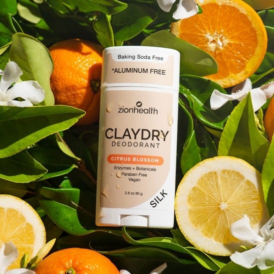 CLAYDRY™ SILK Natural Deodorant – Citrus Blossom