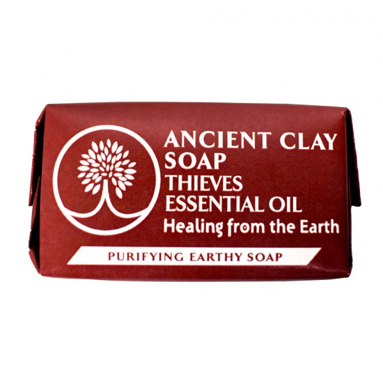 Ancient Clay Natural Soap Thieves Essential Oil 1oz. image