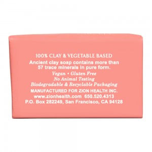 Ancient Clay Bar Soap - Bergamot Rose 6oz
