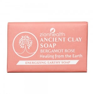 Ancient Clay Bar Soap - Bergamot Rose 6oz
