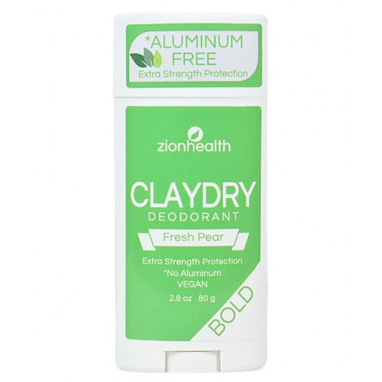 ClayDry Bold - Fresh Pear Vegan Deodorant 2.8 oz. image