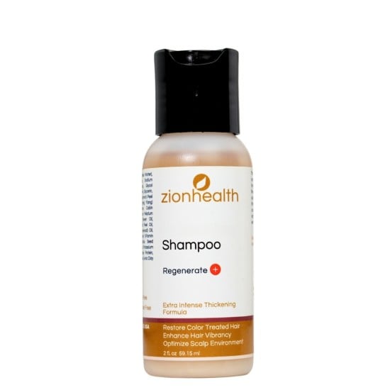 Zion Health Regenerate Plus + Extra Intense Thickening Shampoo 2oz