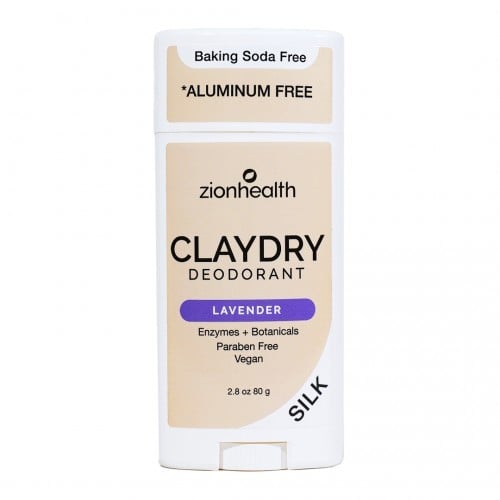 CLAYDRY™ SILK Natural Deodorant – Lavender