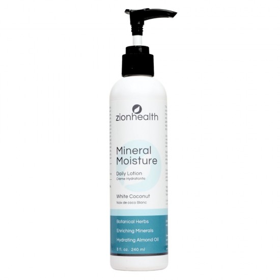 Adama Mineral Moisture Intense Daily Lotion - White Coconut 8 oz.