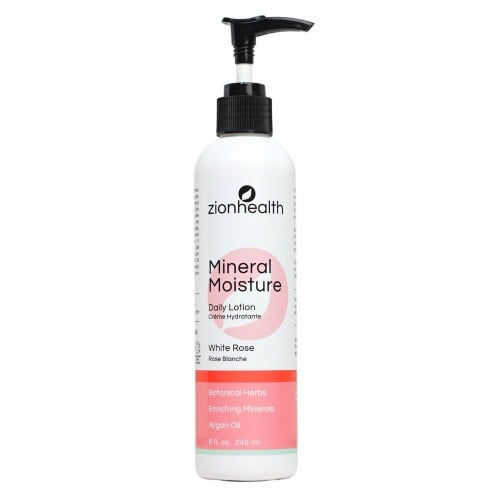 Mineral Moisture Daily Lotion with Argan Oil - White Rose 8oz.