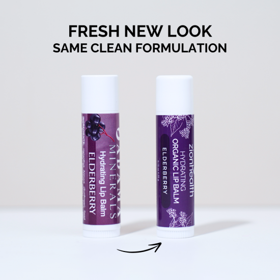 Adama Minerals Hydrating Lip Balm - Elderberry Adama Minerals Hydrating Lip Balm - Elderberry