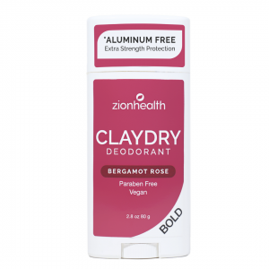 CLAYDRY™ BOLD Deodorant – Bergamot Rose