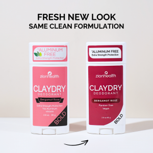 CLAYDRY™ BOLD Deodorant – Bergamot Rose