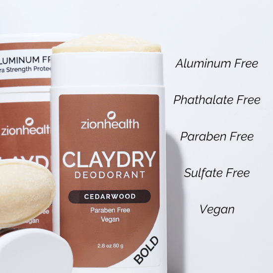 CLAYDRY™ BOLD Deodorant – Cedarwood CLAYDRY™ BOLD Deodorant – Cedarwood